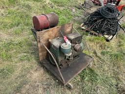 PORTABLE GAS POWERED GENERATOR