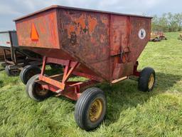 KORY GRAVITY WAGON, APPROX. 250 BU., REAR HITCH