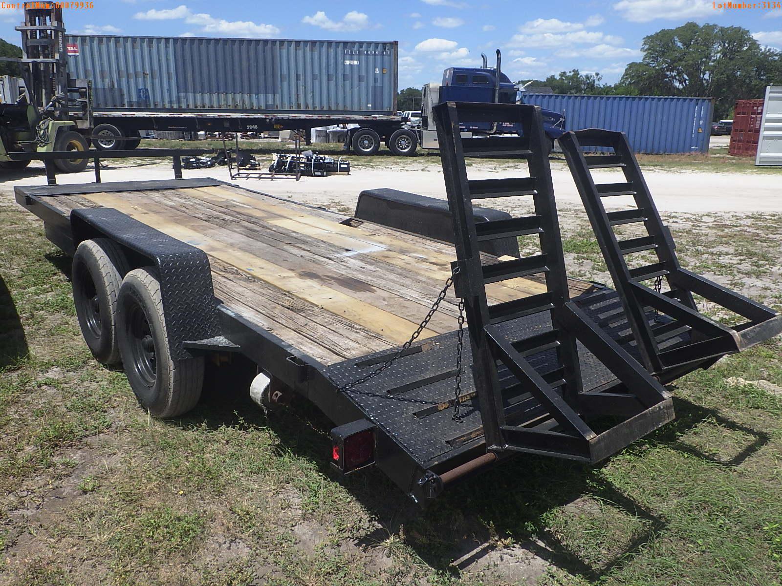 5-03134 (Trailers-Utility flatbed)  Seller:Private/Dealer 1999 RDO FLAT BED TAND