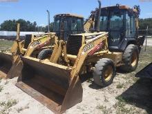 6-01184 (Equip.-Backhoe)  Seller:Private/Dealer JOHN DEERE 310SE AC CAB 4WD EXTE