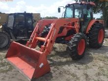 6-01510 (Equip.-Tractor)  Seller:Private/Dealer KUBOTA M9960D ENCLOSED CAB 4WD T