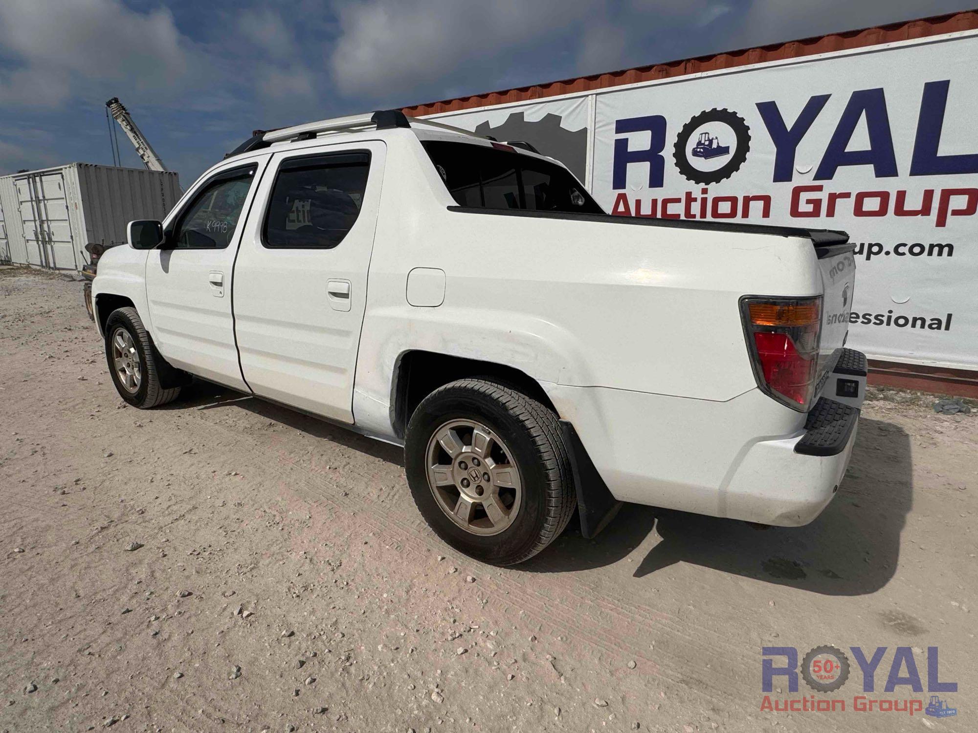 2008 Honda Ridgeline 4X4 Crew Cab Pickup Truck