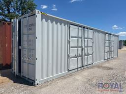 40ft 6 Door One Time Use Shipping Container