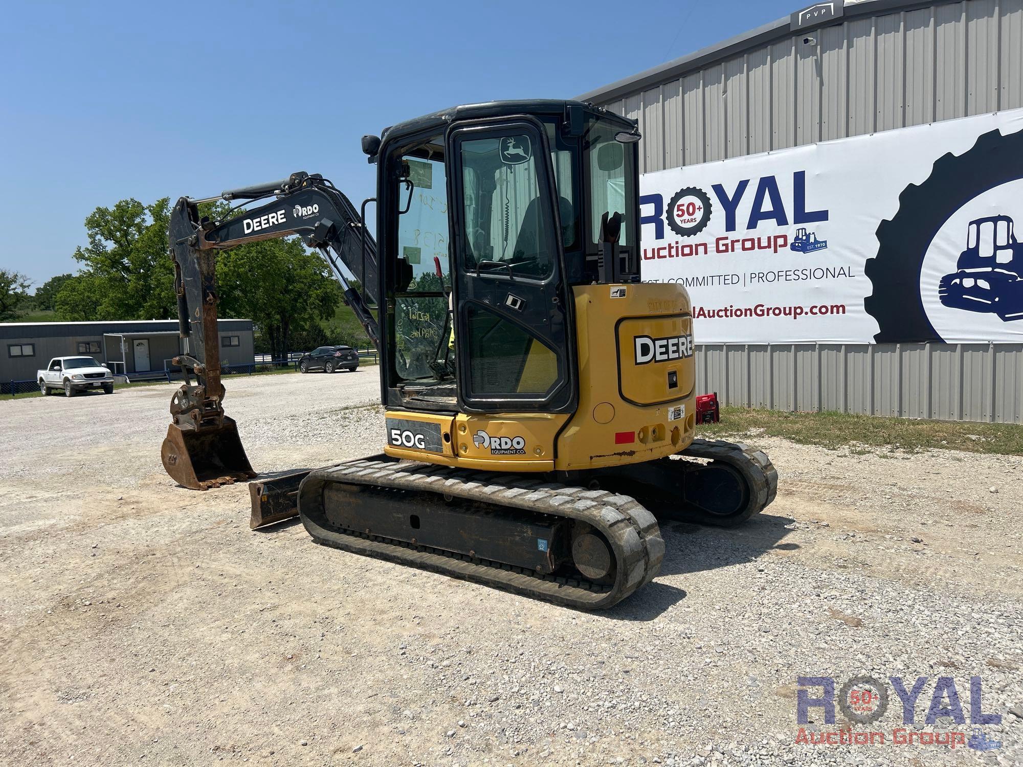 2015 John Deere 50G Mini Excavator