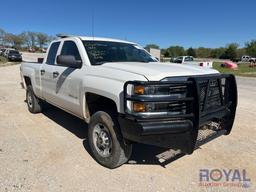 2016 Chevrolet 2500HD 4x4 Double Cab Pickup Truck