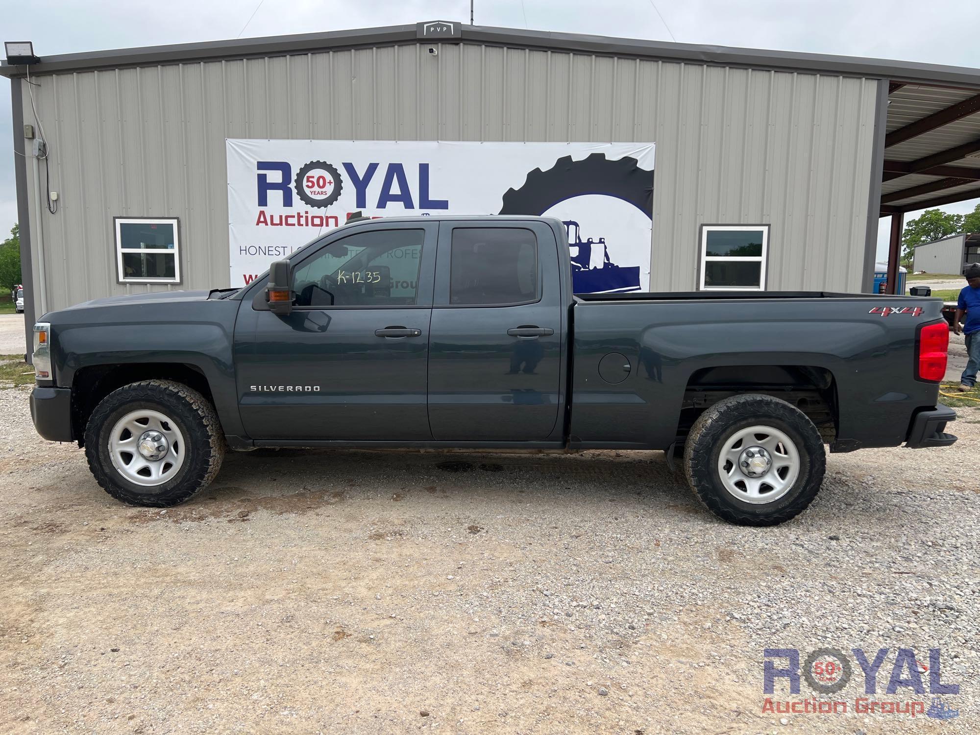 2018 Chevrolet Silverado 4x4 Double Cab Pickup Truck