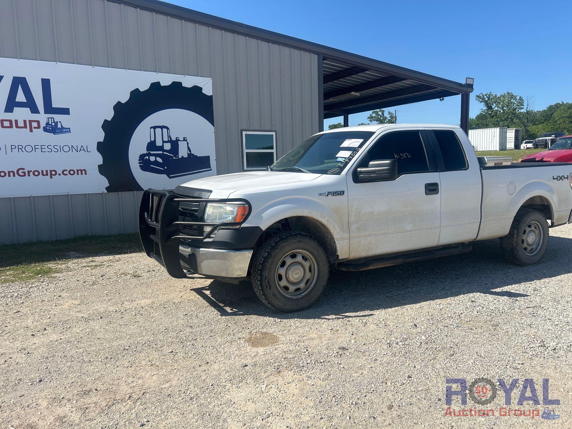 2014 Ford F150 4x4 Extended Cab Pickup Truck