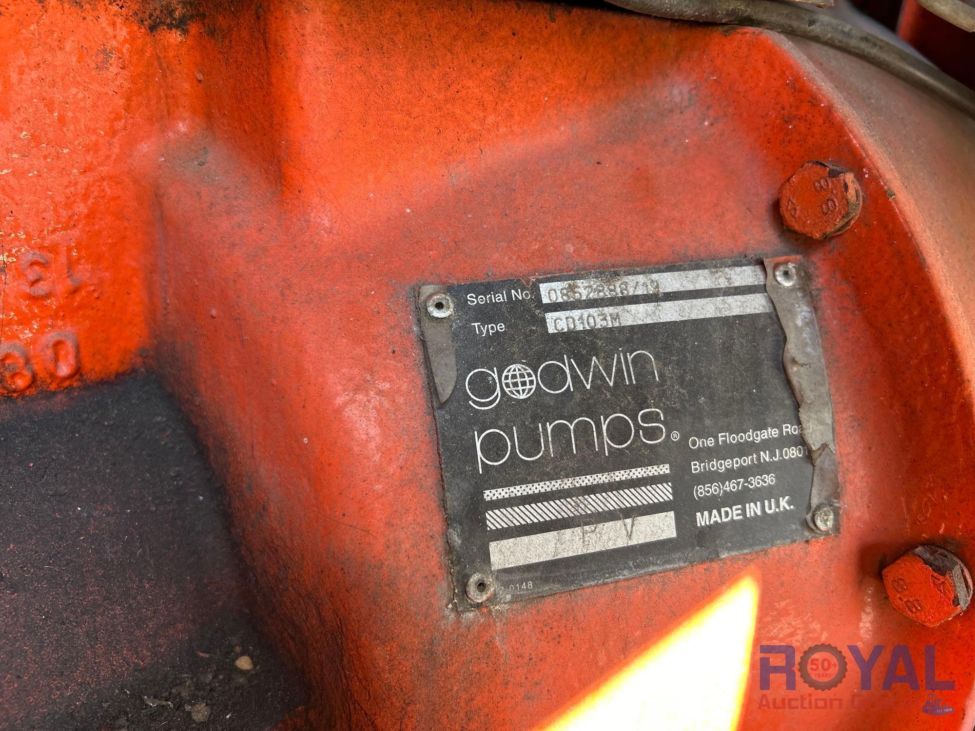 2008 Godwin CD103M 6in High Head Trash Pump