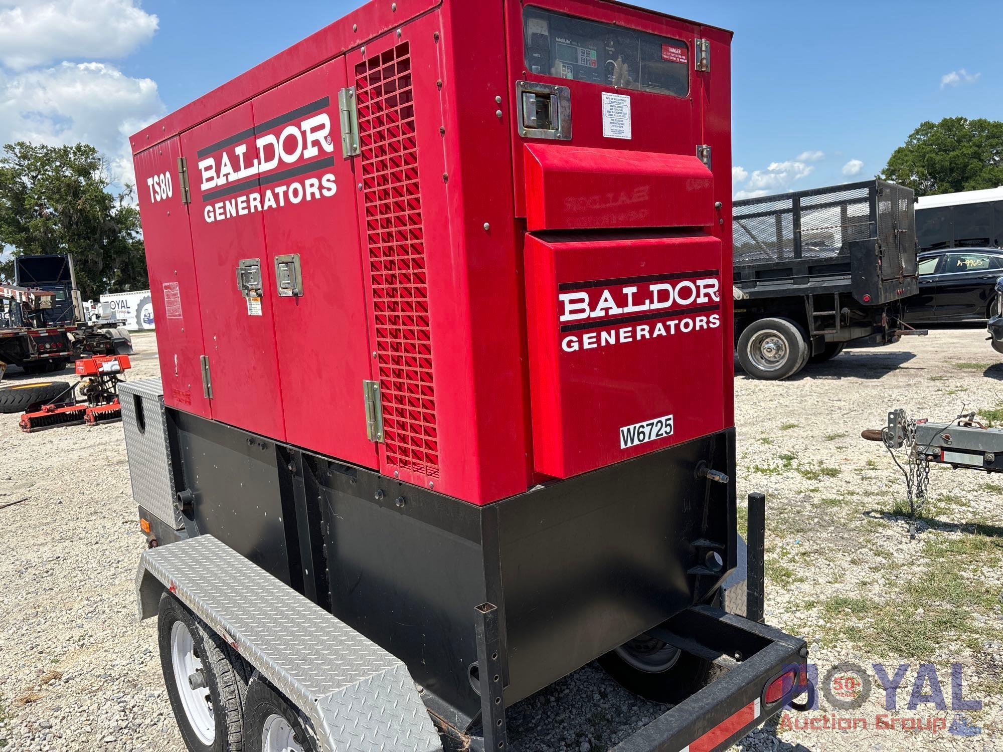 2007 Baldor TS80 Towable Generator