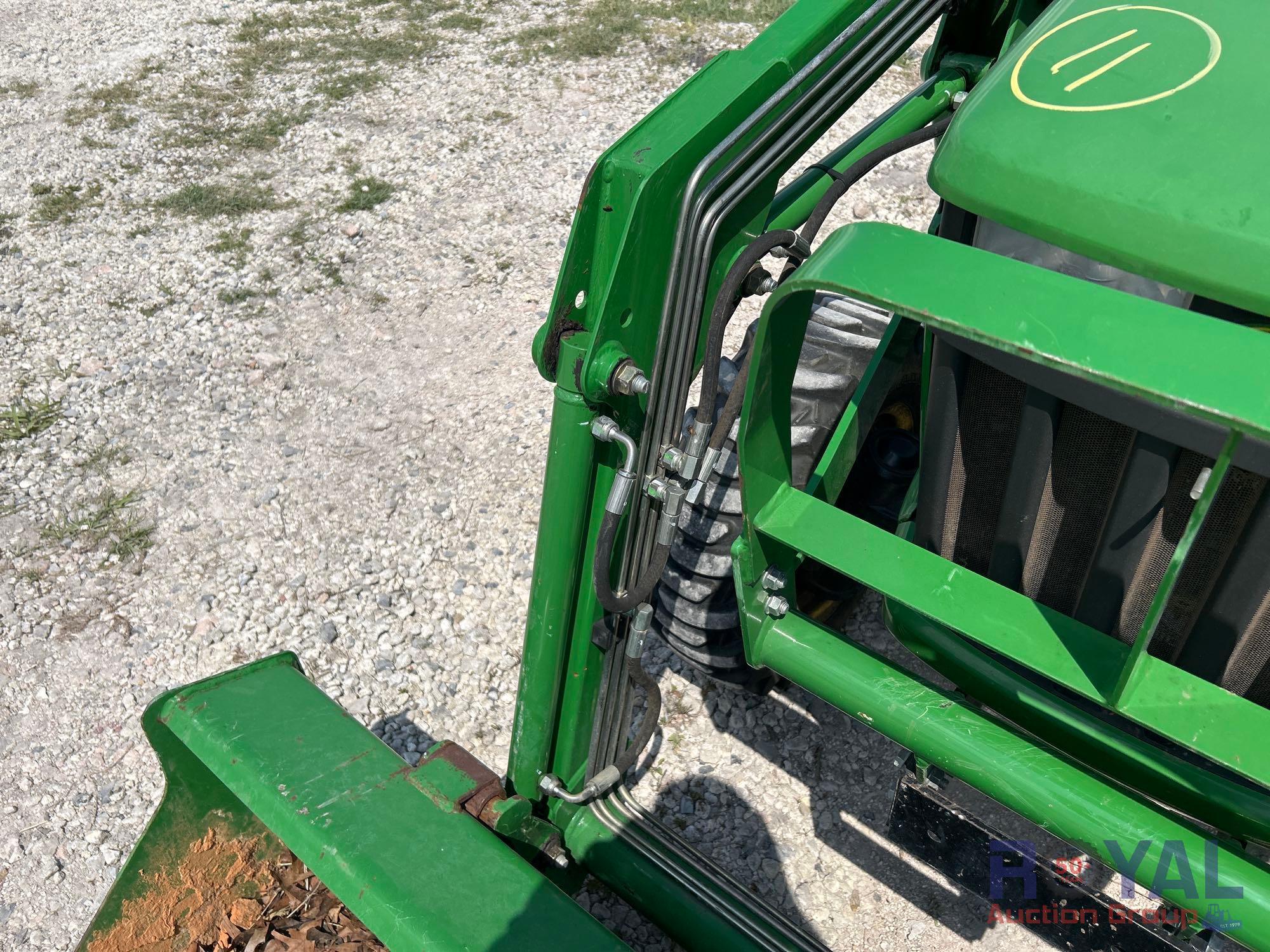 John Deere 3032E 4WD Front End Loader Tractor