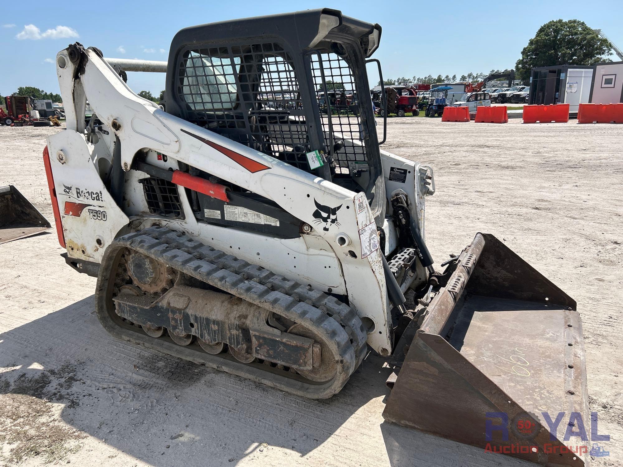 2019 Bobcat T590 Compact Track Loader Skid Steer