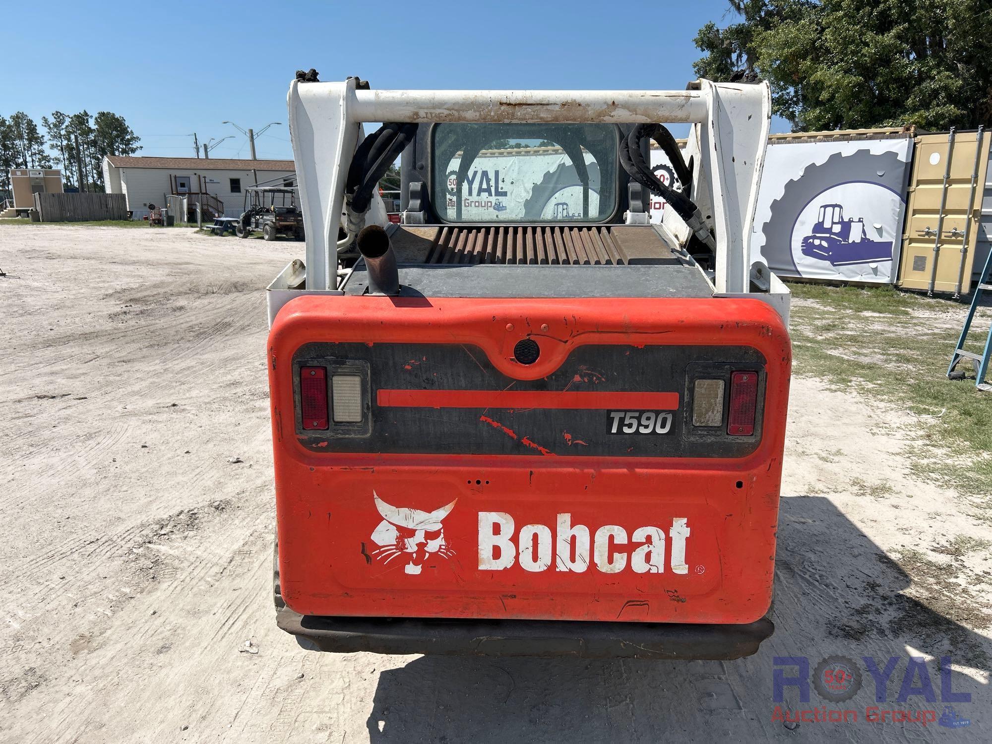2019 Bobcat T590 Compact Track Loader Skid Steer