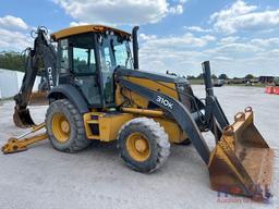 2014 John Deere 310K 4x4 Extendahoe Loader Backhoe