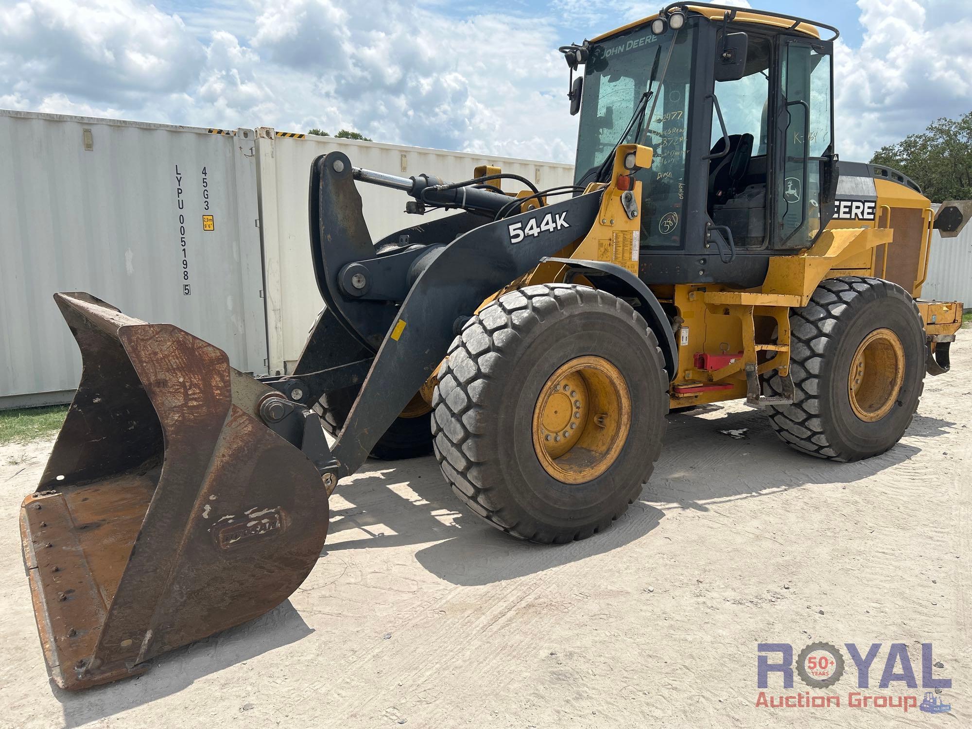 2016 John Deere 544K 4x4 Articulated Wheel Loader