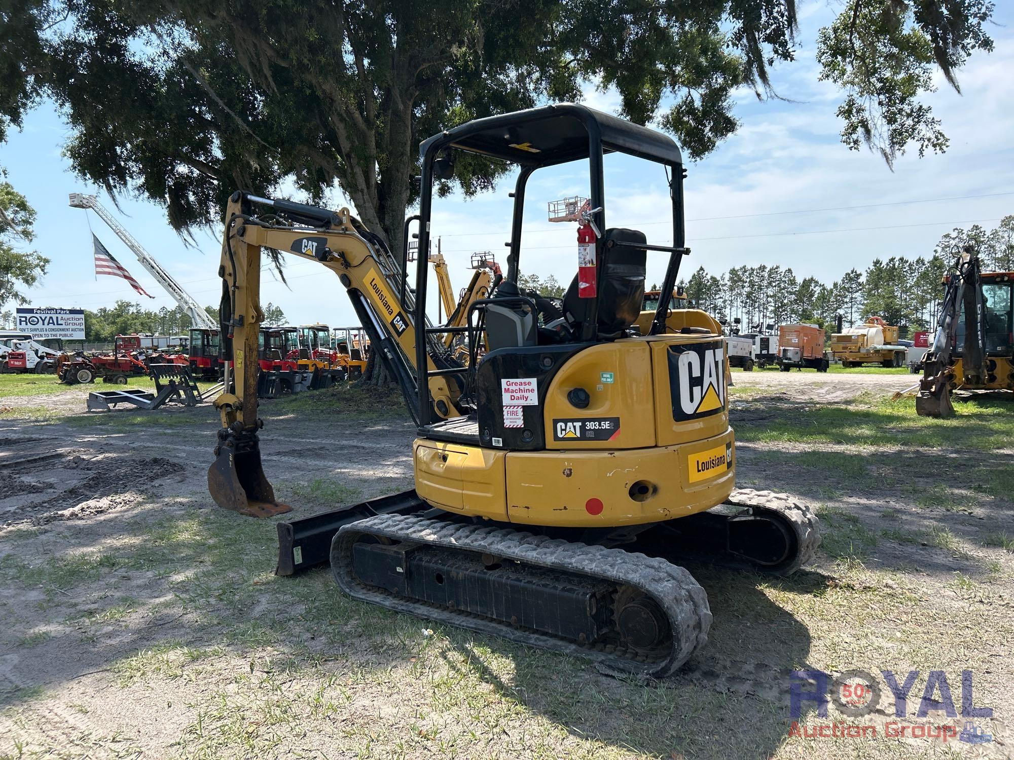 2019 Caterpillar 303.5E2 CR Hydraulic Mini Excavator