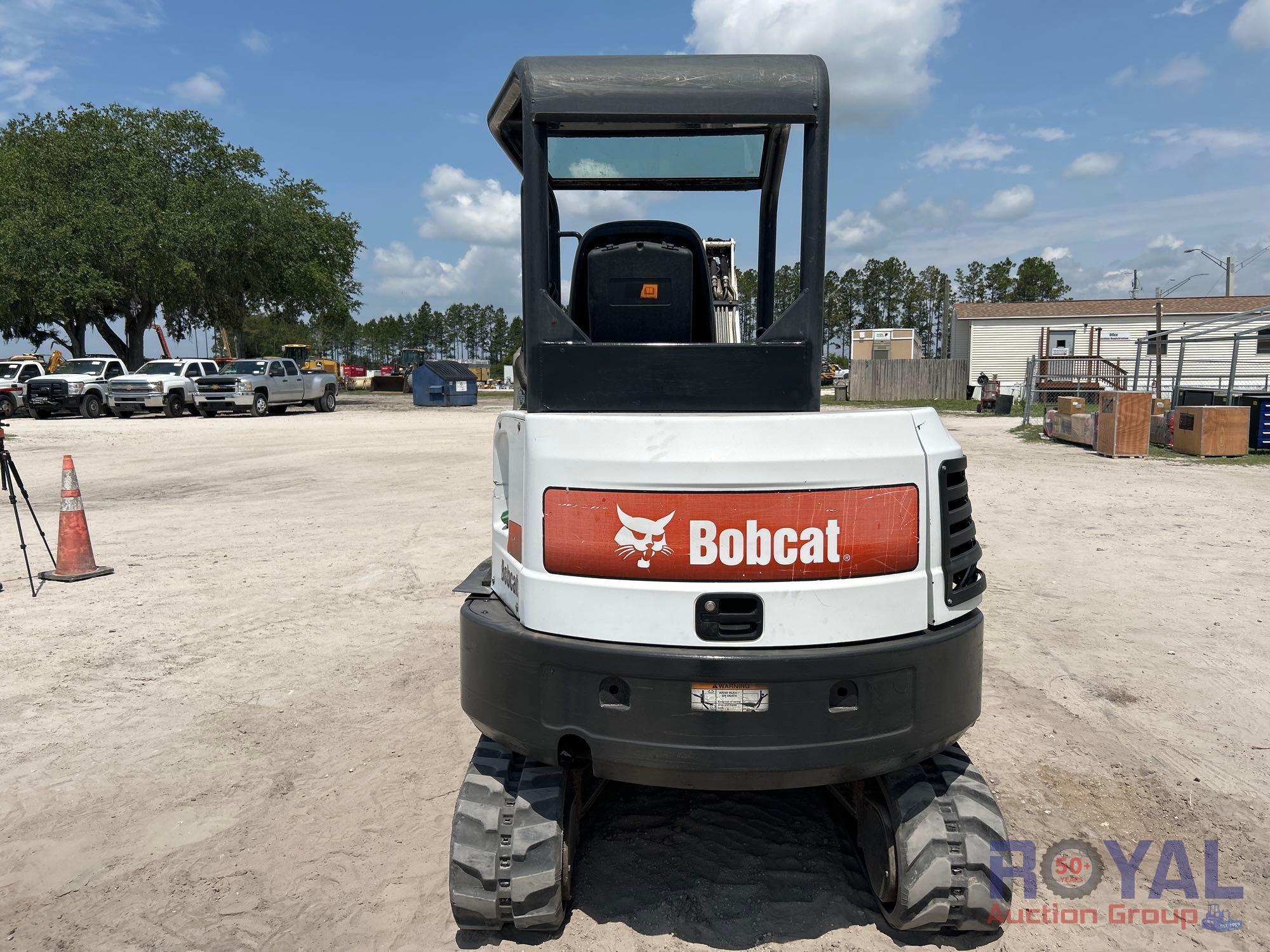 2016 Bobcat E32i Hydraulic Mini Excavator