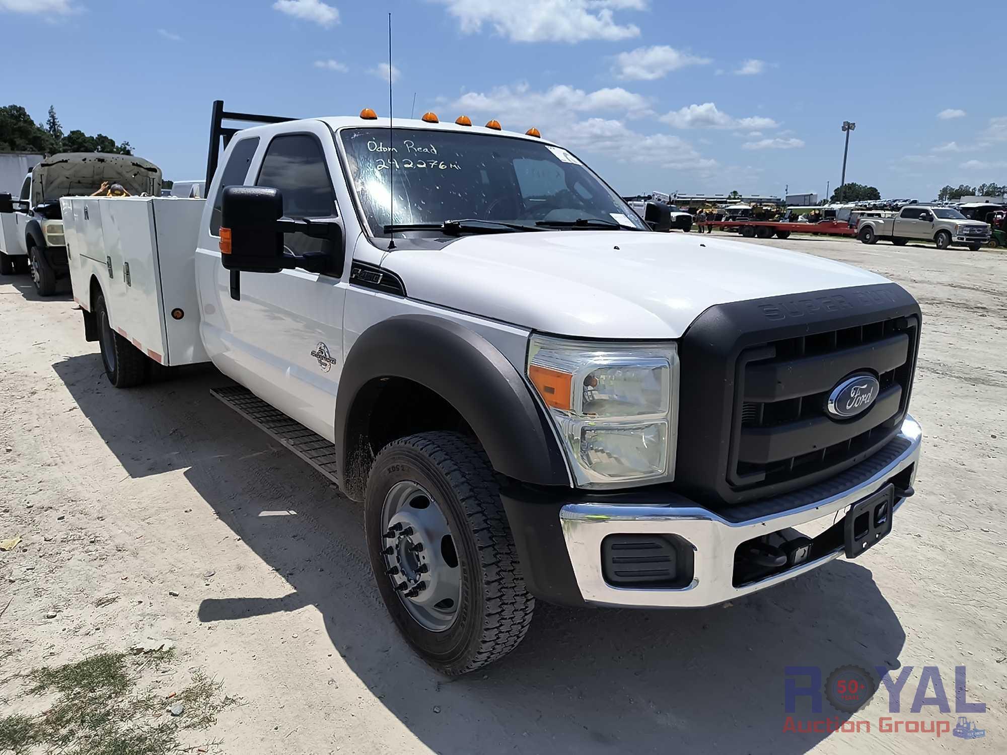 2015 Ford F450 4x4 Extended Cab Xervice Truck