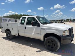 2007 Ford F350 4x4 Crew Cab Service Truck