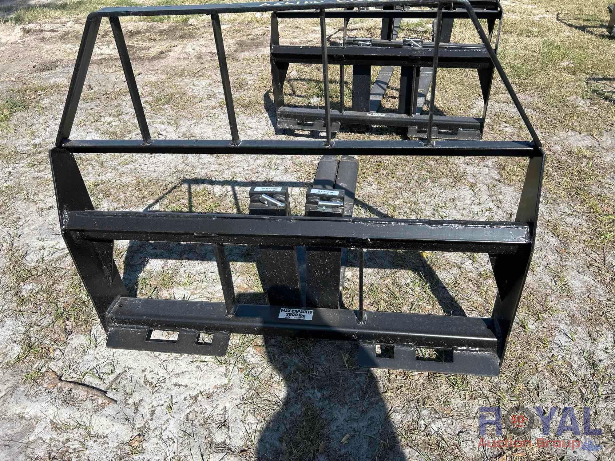 2024 Kivel 48in Fork Skid Steer Attachment