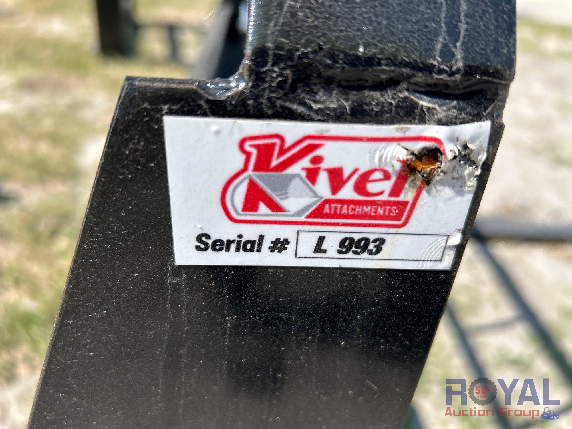 2024 Kivel 48in Fork Skid Steer Attachment