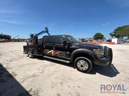 2013 Ford F450 4x4 Crew Cab Little Beaver LS300 Drill Rig Truck