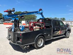 2013 Ford F450 4x4 Crew Cab Little Beaver LS300 Drill Rig Truck