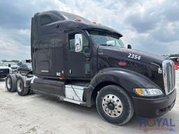 2011 Peterbilt 387 T/A Sleeper Truck Tractor