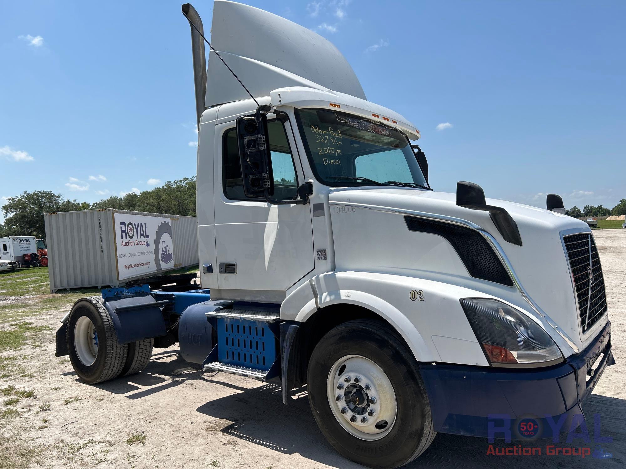 2015 Volvo VNL S/A Day Cab Truck Tractor