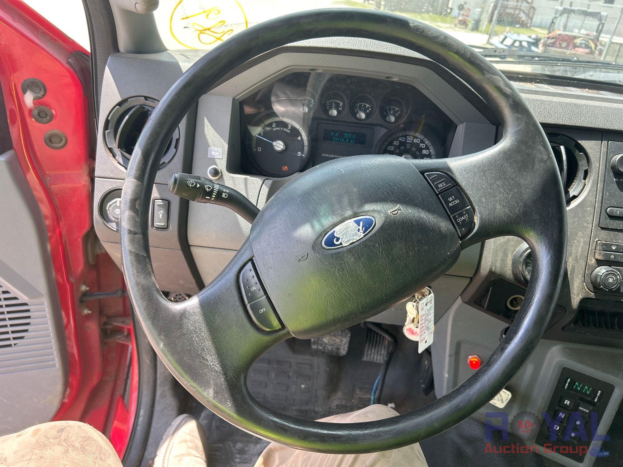 2012 Ford F750 Crew Cab 15ft Dump Truck