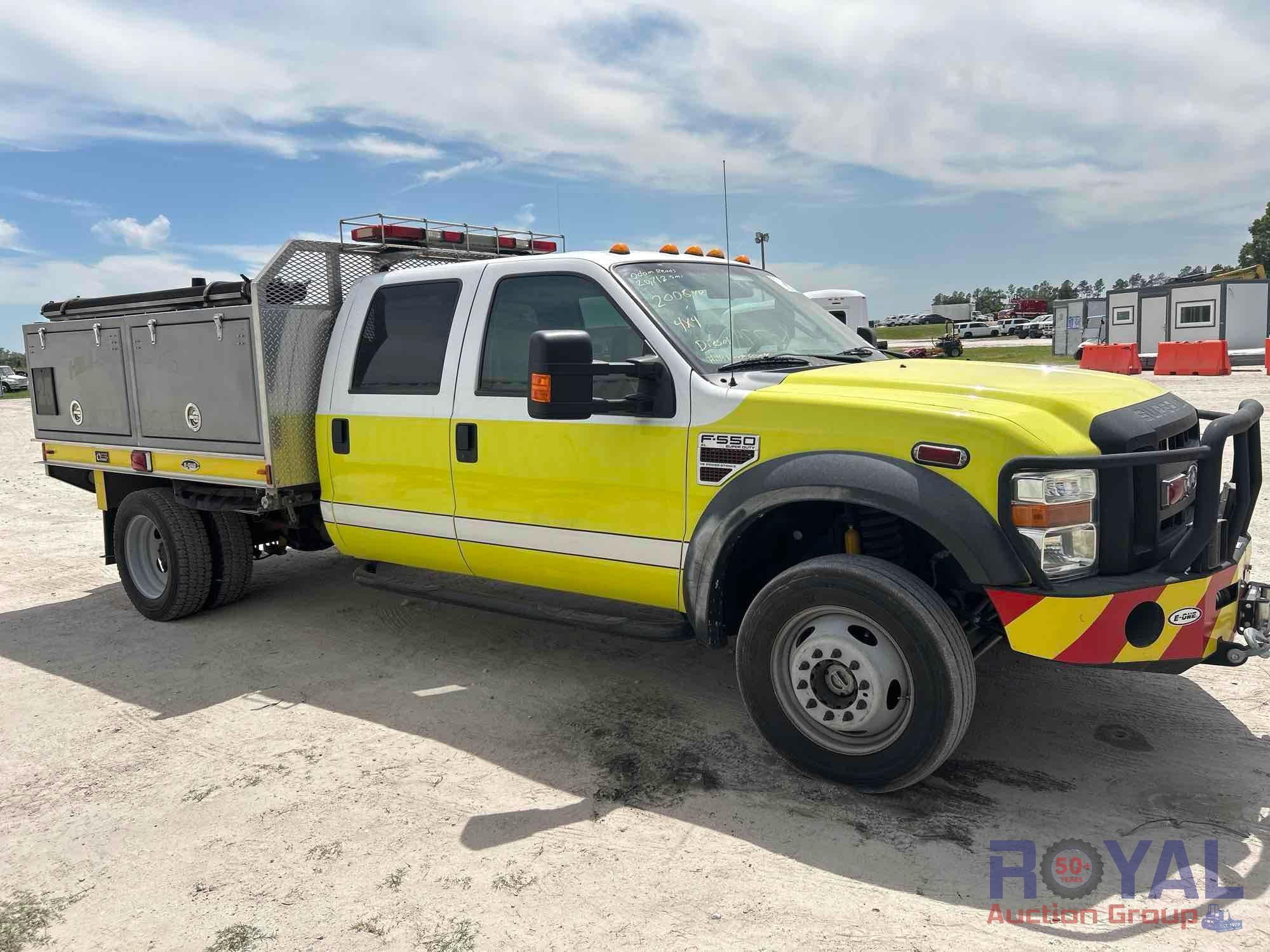 2008 Ford F550 390 Gallon Pumper Truck