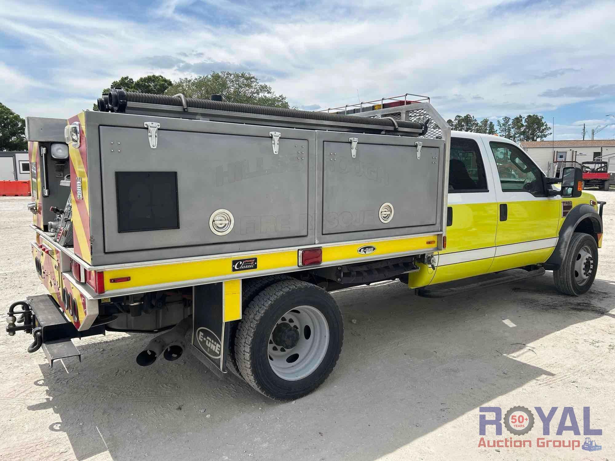 2008 Ford F550 390 Gallon Pumper Truck