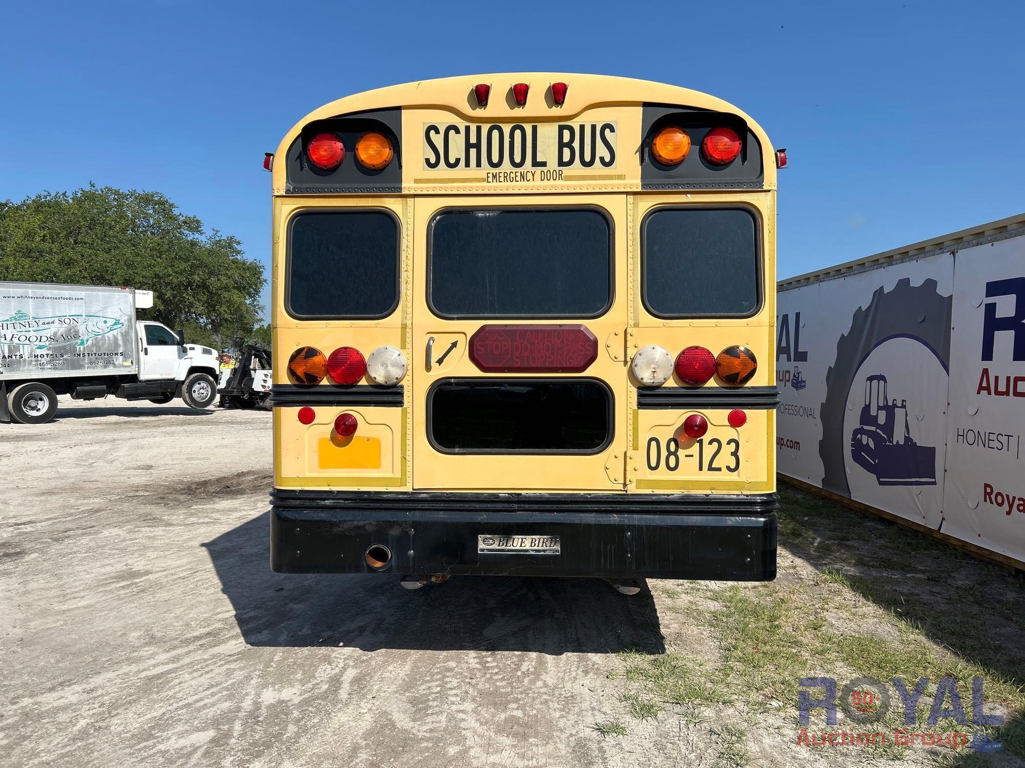 2008 Blue Bird BB 72 Passenger School Bus