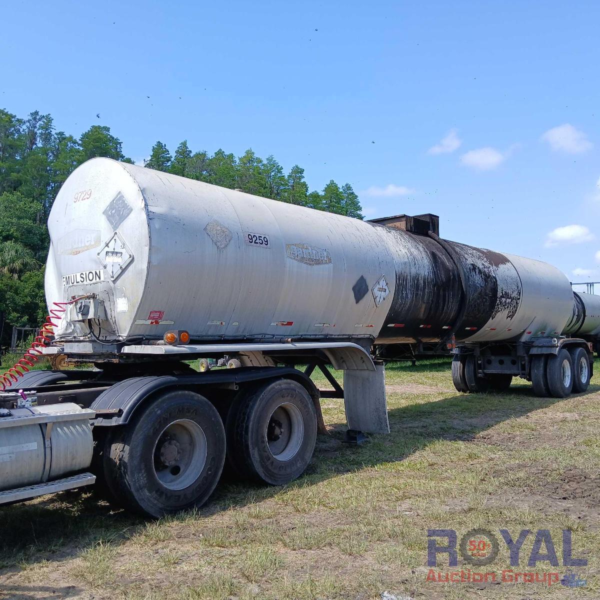 1986 Fruehauf TEH-F2-R 7,000 Gallon Tanker Trailer