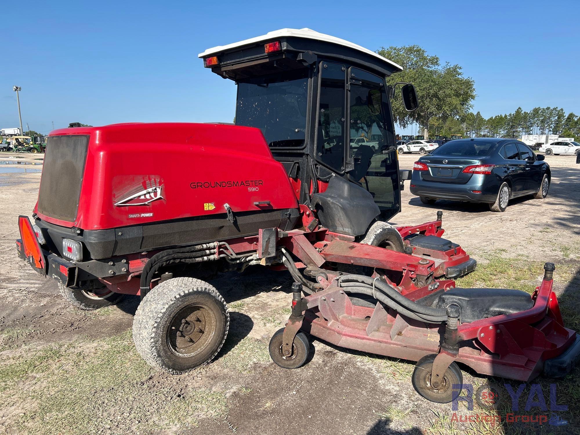 2018 Toro Groundsmaster 5910 31699 4WD 16FT Batwing Rotary Mower