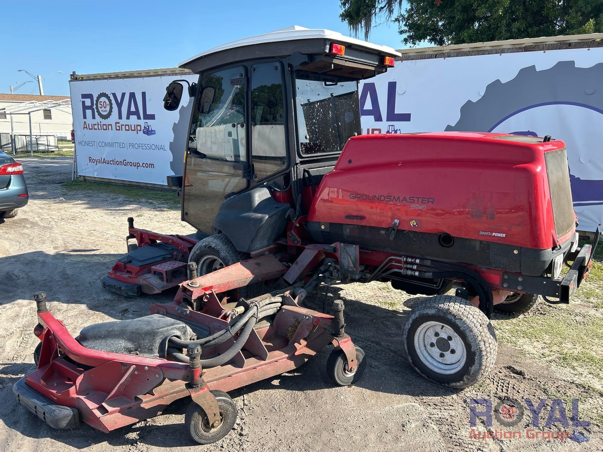 2018 Toro Groundsmaster 5910 31699 4WD 16FT Batwing Rotary Mower