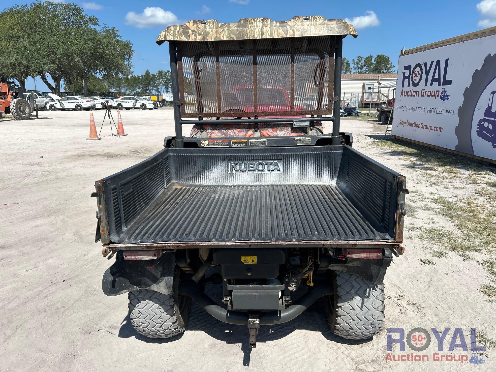 Kubota RTV900 4x4 Dump Utility Cart