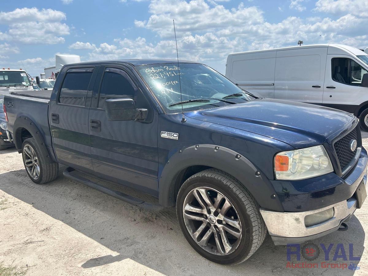 2004 Ford F150 4x4 Crew Cab, Pickup Truck