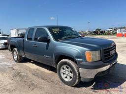 2012 GMC Sierra Ext. Cab Pickup Truck