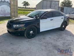 2017 Ford Taurus Police Cruiser