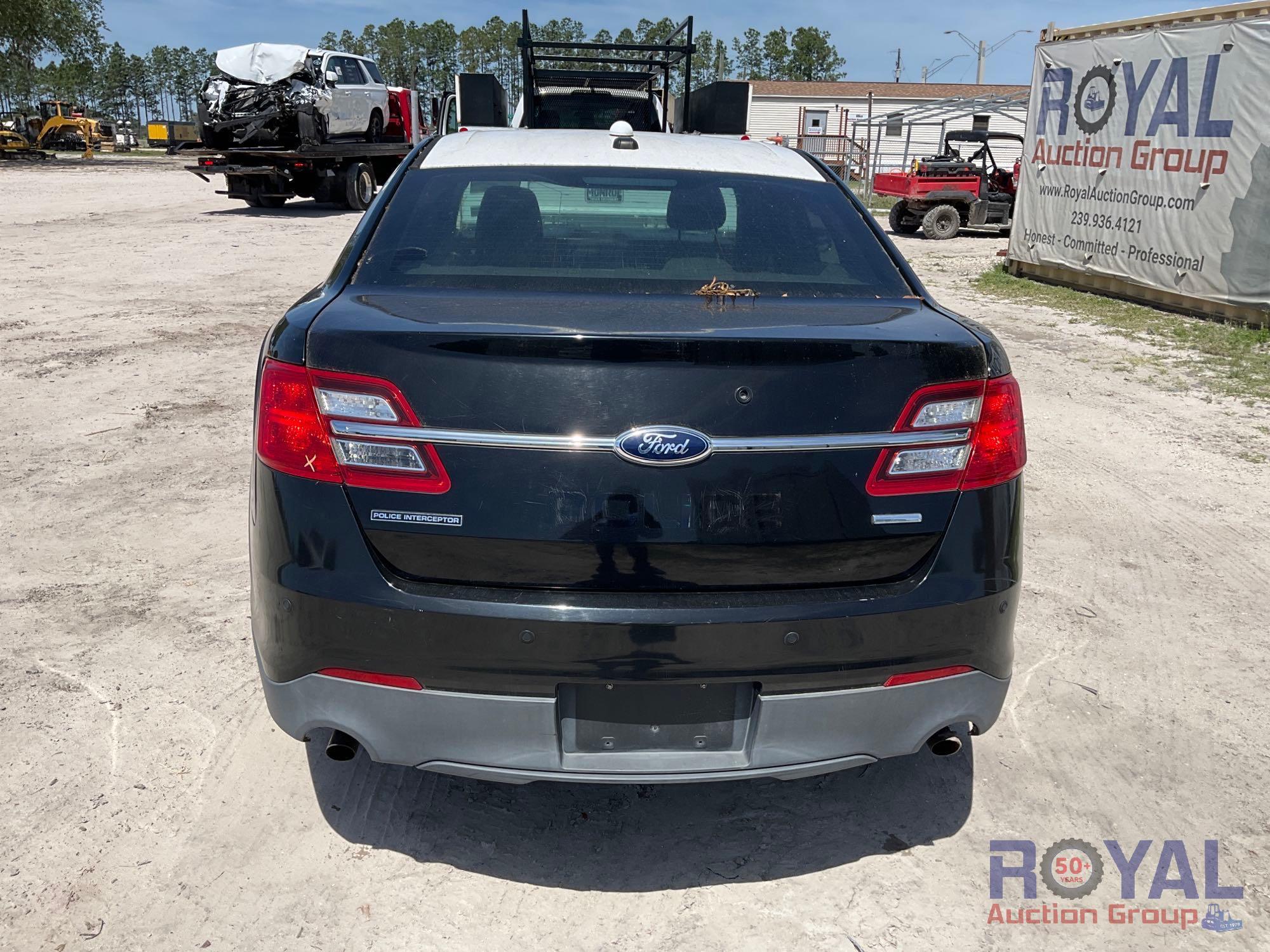 2013 Ford Taurus Police Cruiser