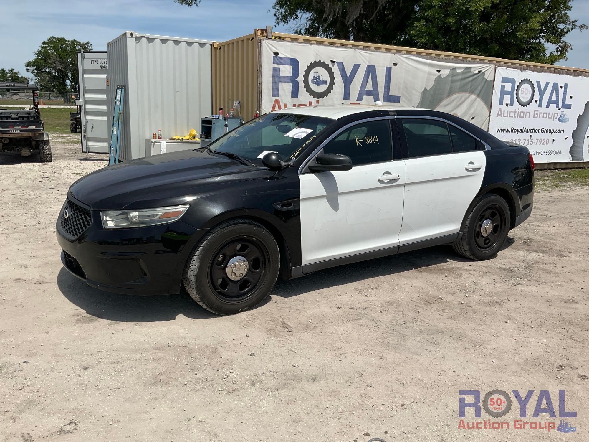 2014 Ford Taurus Police Cruiser