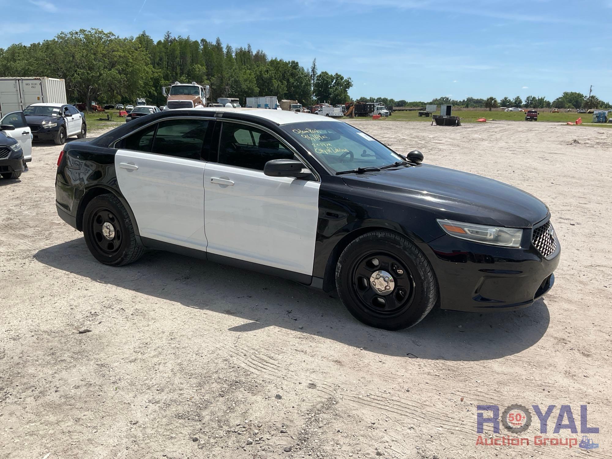 2014 Ford Taurus Police Cruiser