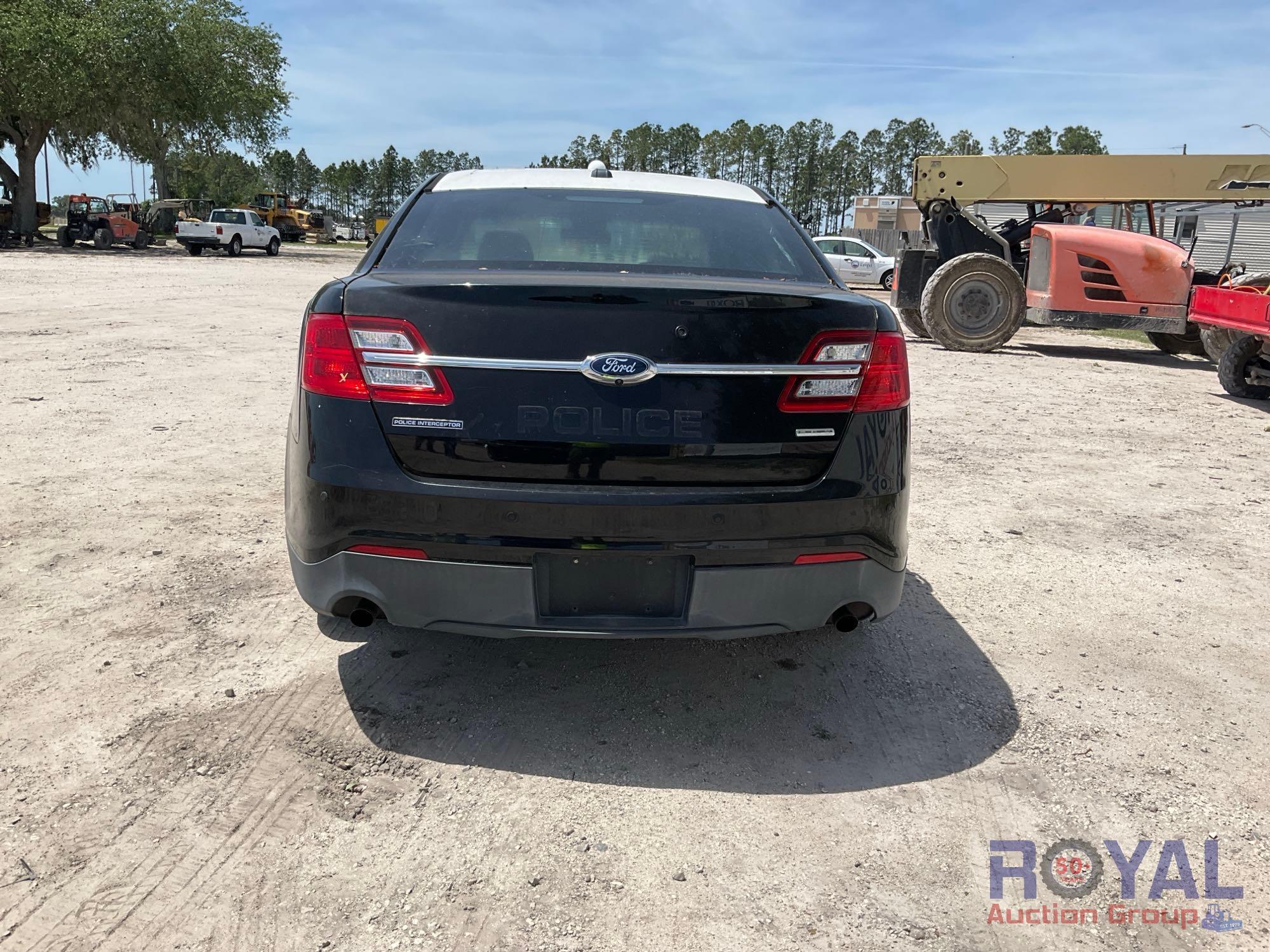 2014 Ford Taurus Police Cruiser