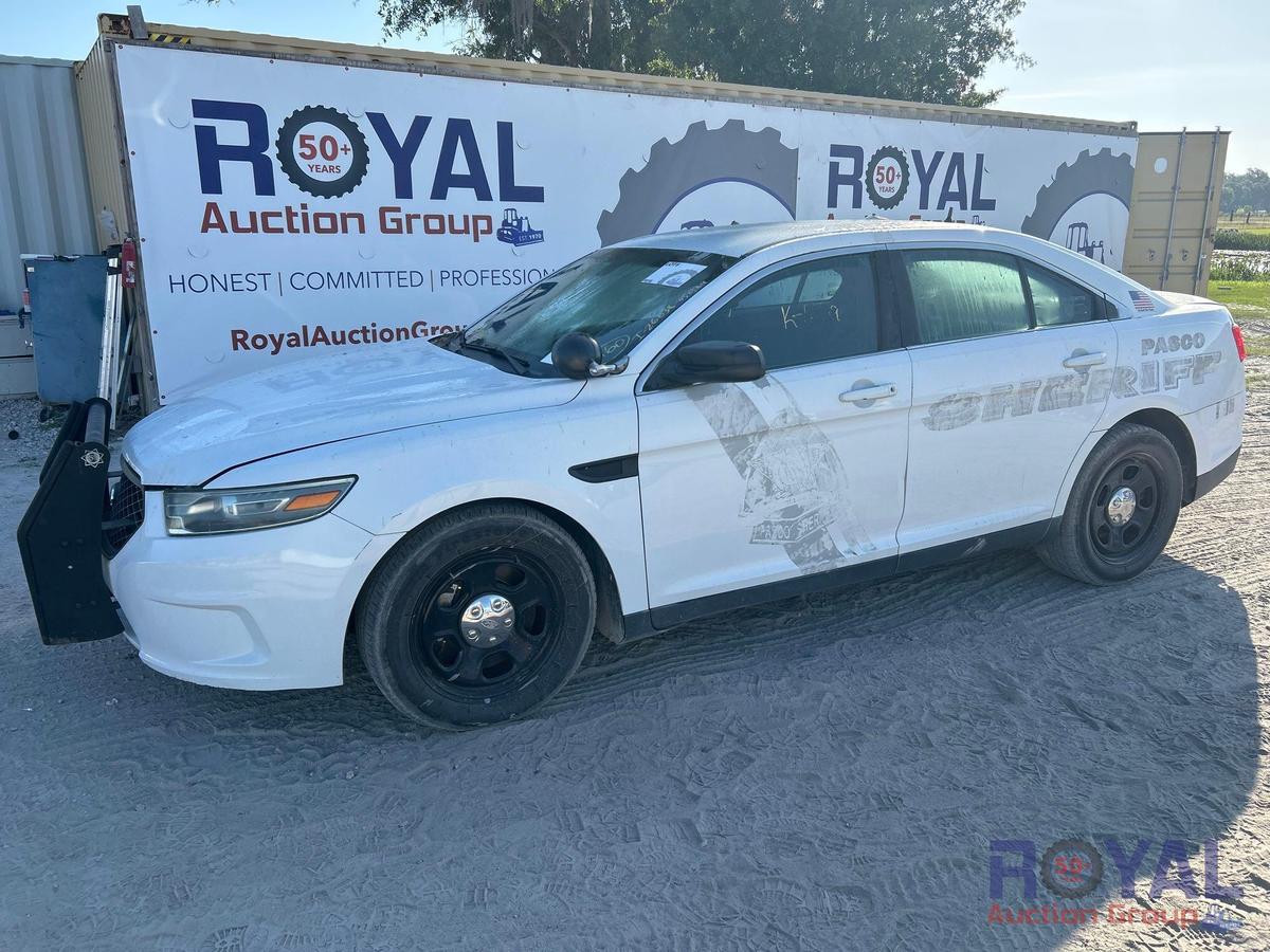 2013 Ford Taurus Police Cruiser