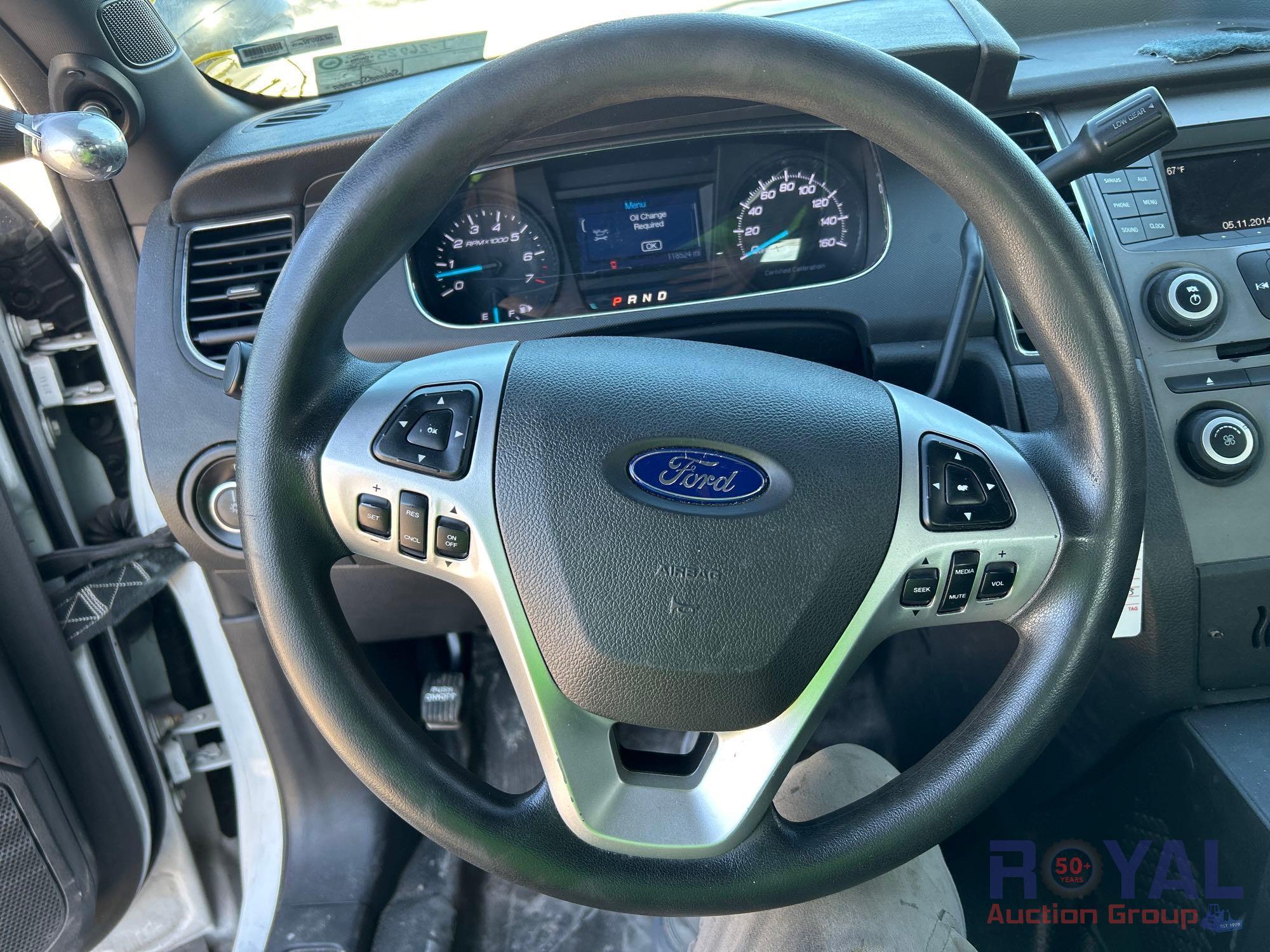 2015 Ford Taurus Police Cruiser