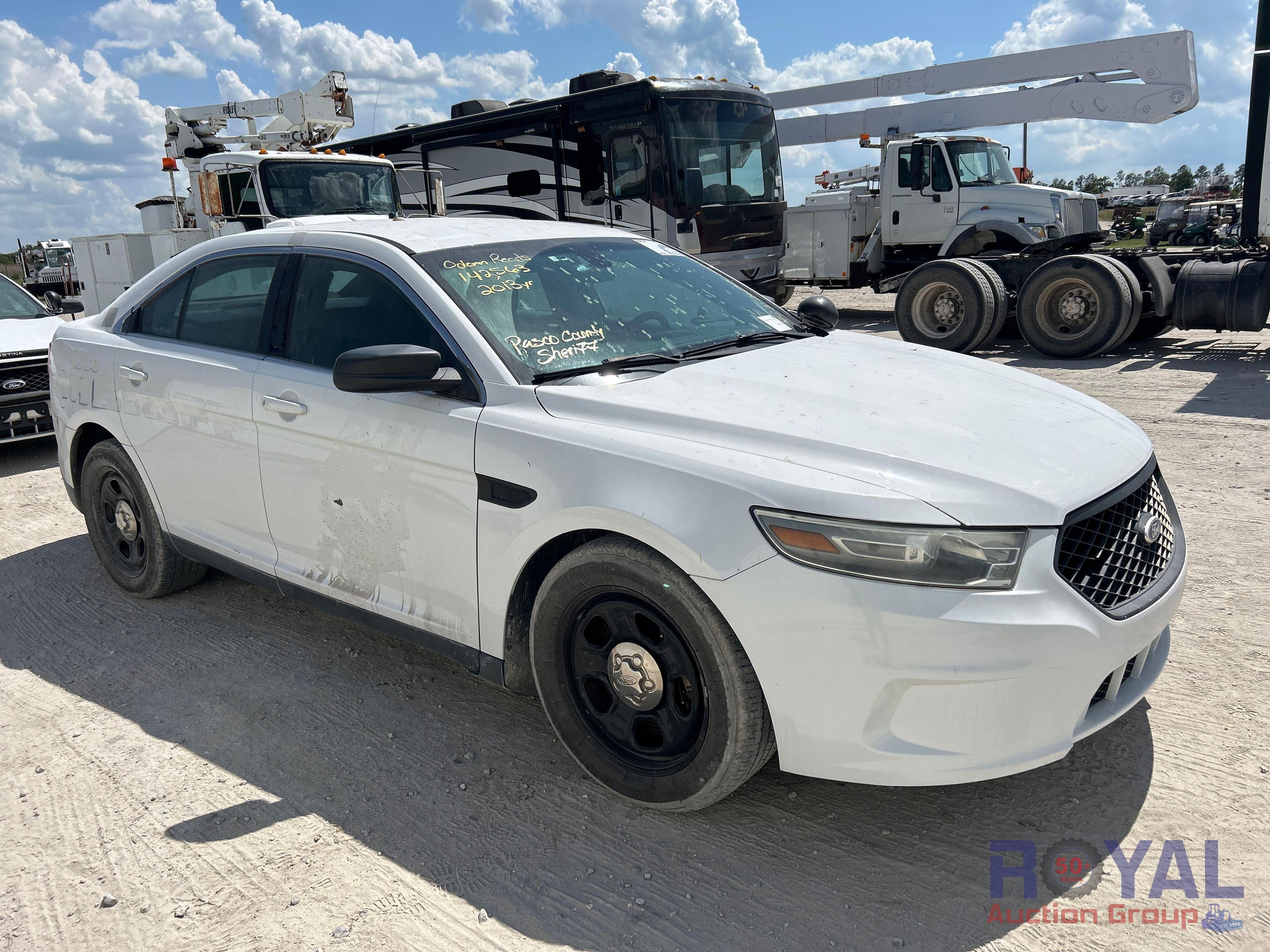 2013 Ford Taurus Police Cruiser