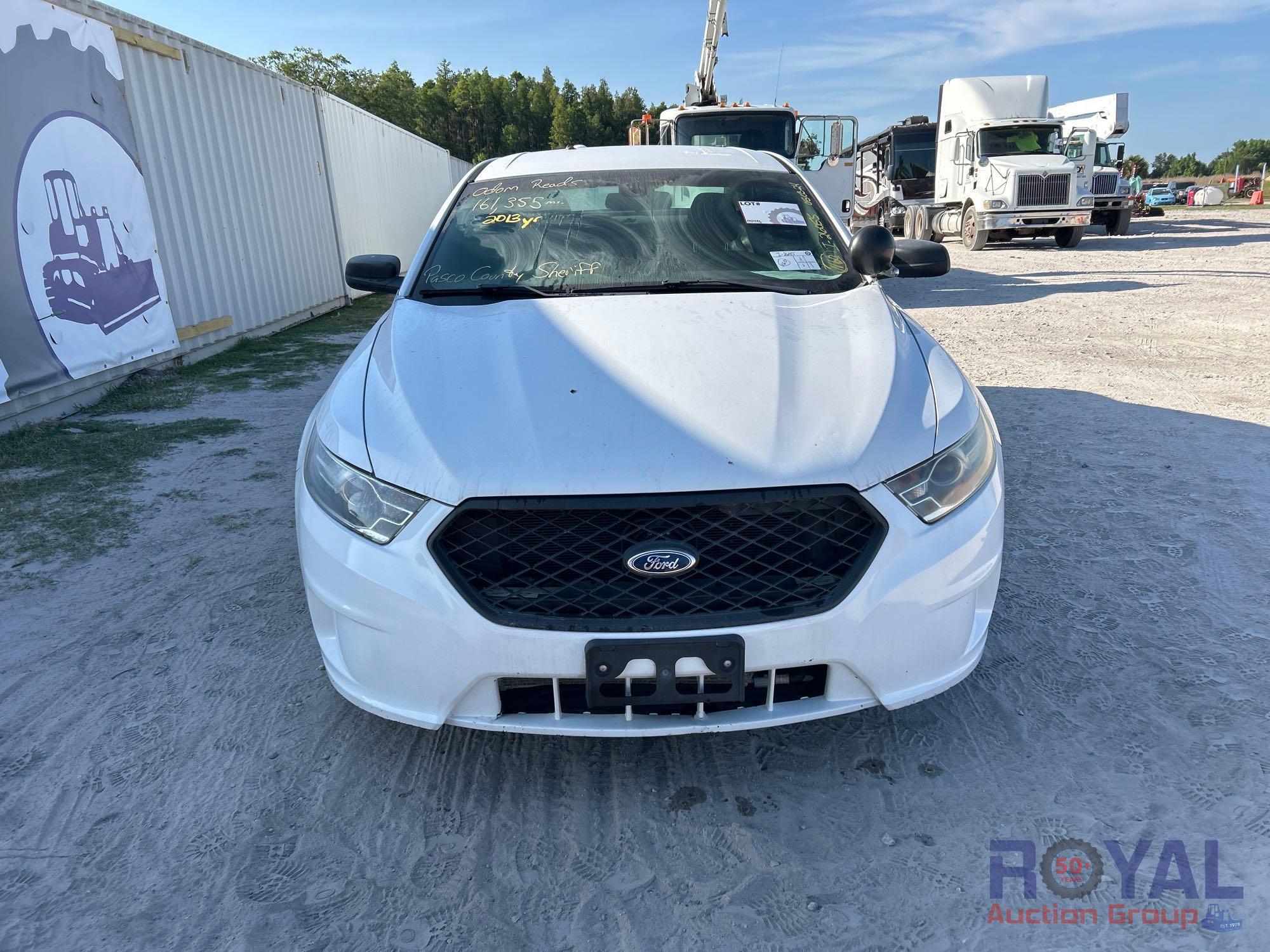 2013 Ford Taurus Police Cruiser