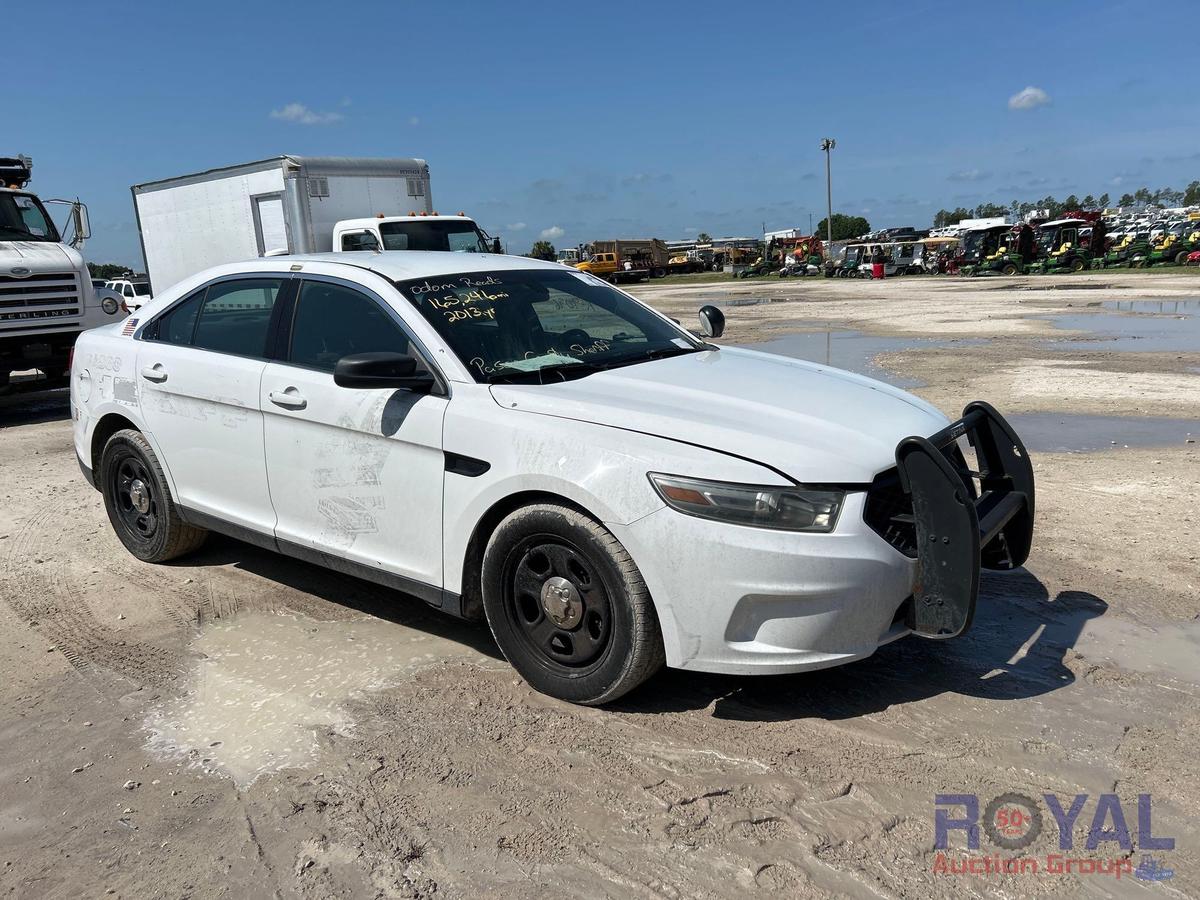 2013 Ford Taurus Police Cruiser