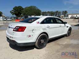 2013 Ford Taurus Police Cruiser