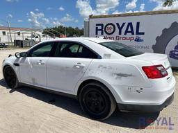 2013 Ford Taurus Police Cruiser